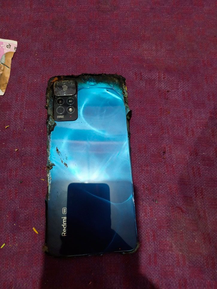 Смартфон Redmi Note 11 Pro+ загорелся через 10 дней после покупки